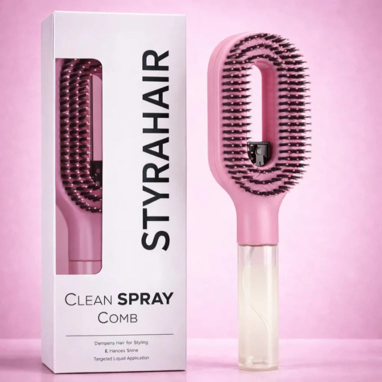Spray Mist Hair Brush